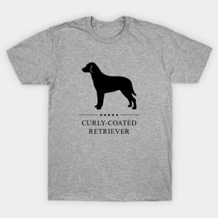 Curly-Coated Retriever Black Silhouette T-Shirt